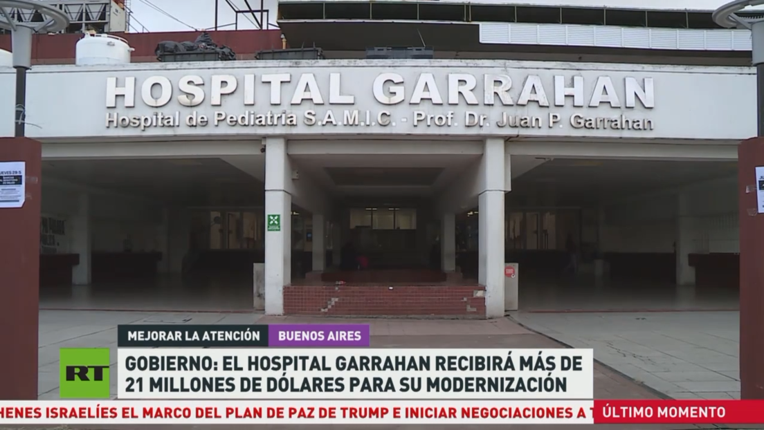 Gobierno de Argentina: El Hospital Garrahan recibirá más de 21 millones de dólares para su modernización 
