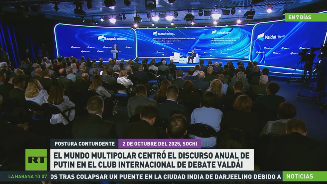 El mundo multipolar centra el discurso anual de Putin en el foro de Valdái