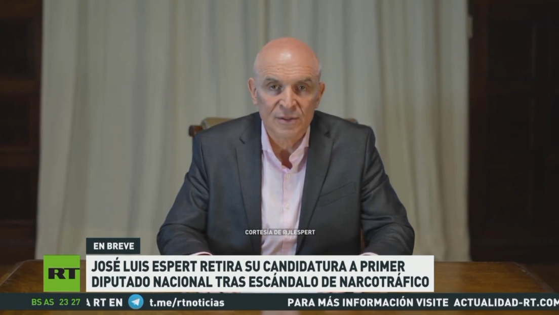 José Luis Espert retira su candidatura a primer diputado nacional tras escándalo de narcotráfico