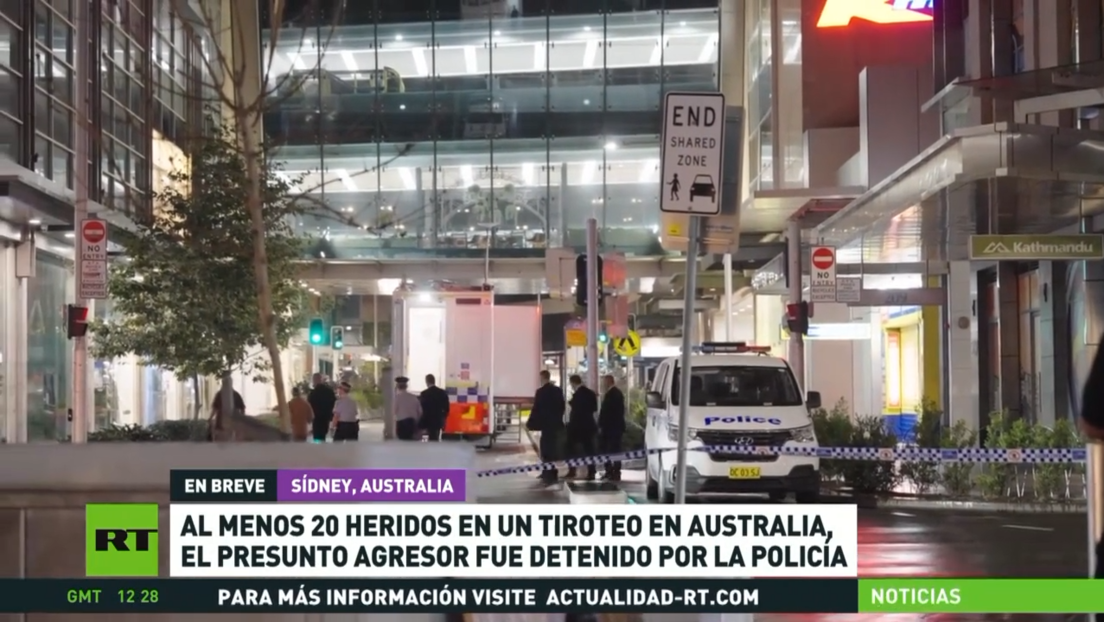 Tirador dispara 100 balas al azar desde una ventana en Australia y deja varios heridos