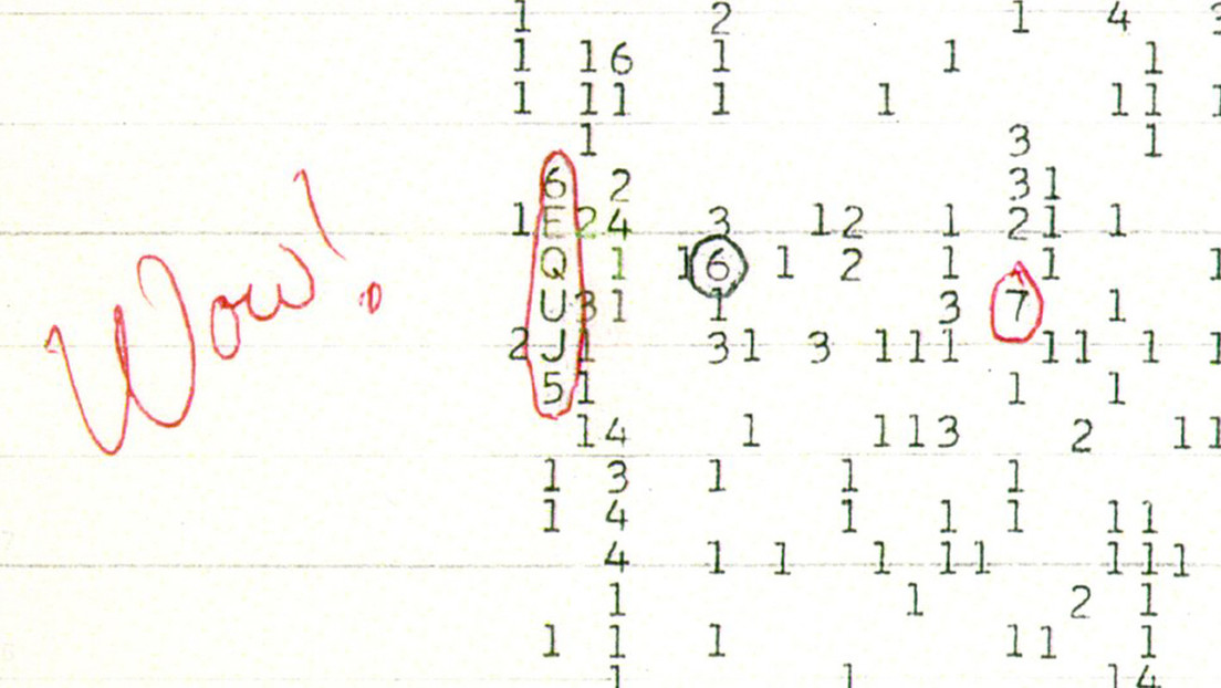 Señal 'Wow!': el misterio cósmico que lleva sin resolver desde 1977