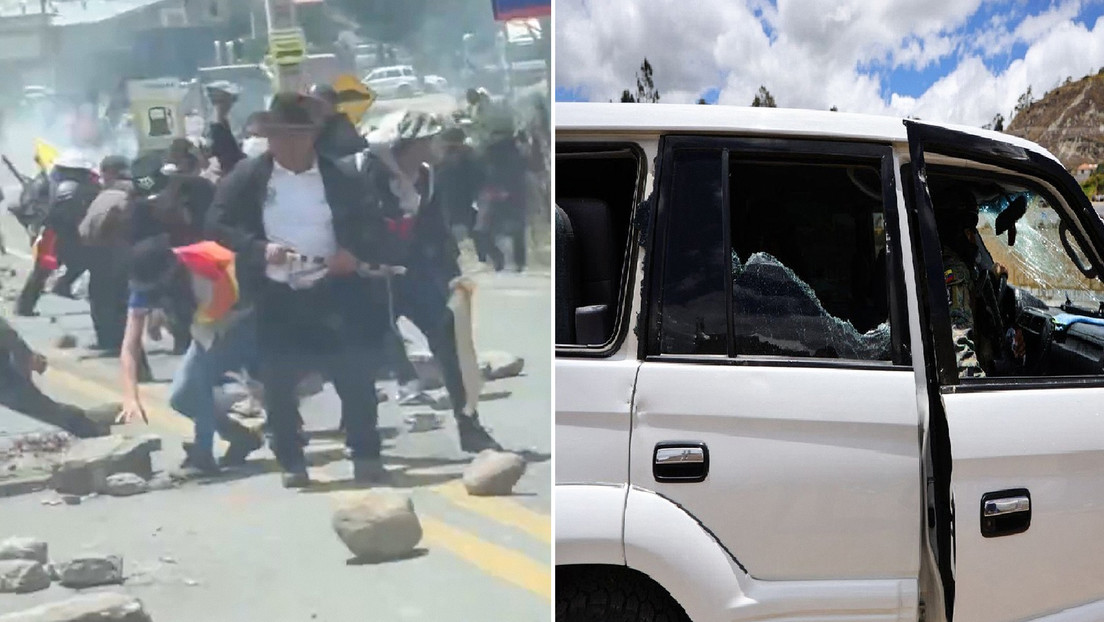 VIDEOS: Así fue el ataque a la caravana de Noboa en Ecuador
