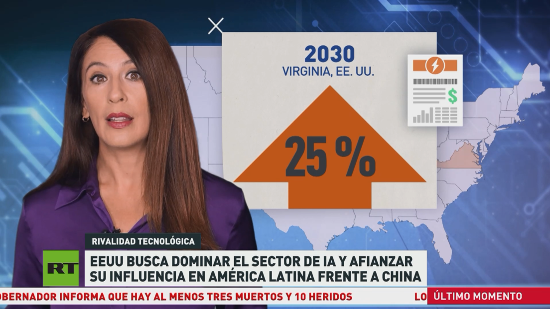 EE.UU. busca dominar el sector de IA y afianzar su influencia en América Latina frente a China
