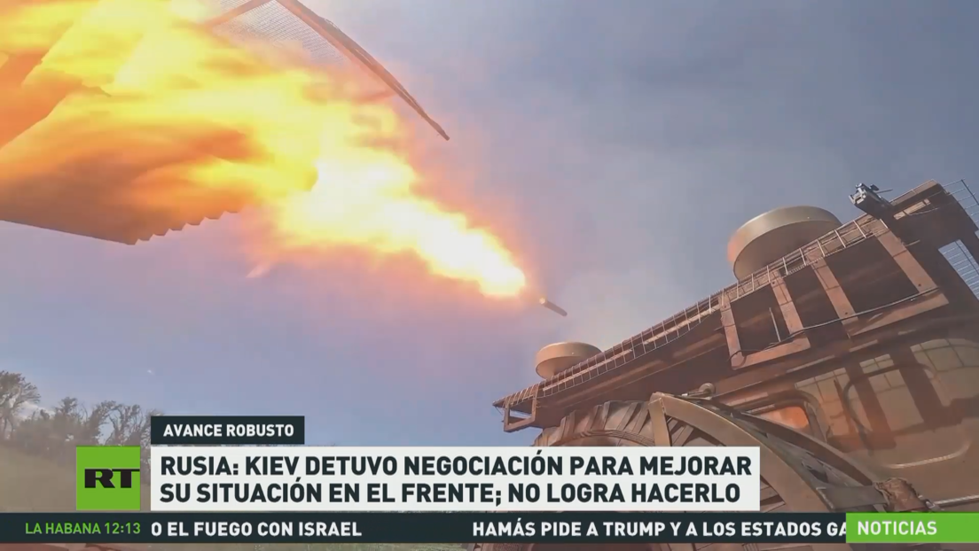 Moscú: Kiev detuvo las negociaciones para mejorar su situación en el frente; no logra hacerlo