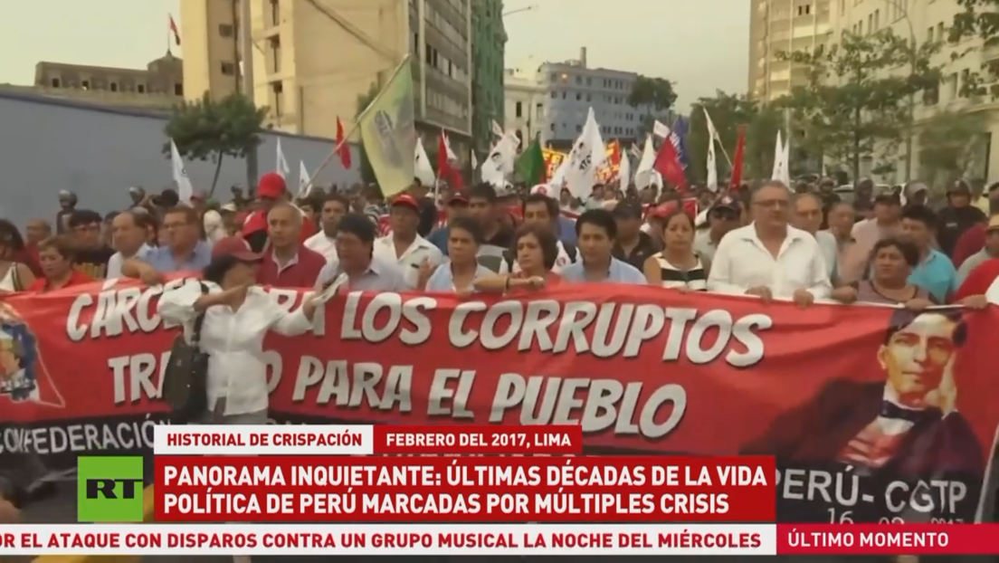 Panorama inquietante: últimas décadas en Perú marcadas por las crisis políticas