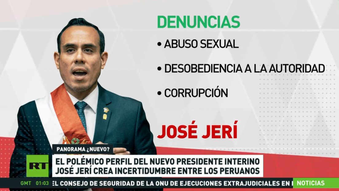 El día después: peruanos salen a protestar contra el nuevo presidente interino