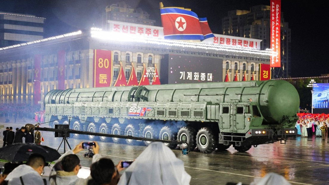 VIDEO: Graban el potente misil Hwasong 20 a solo unos metros de distancia