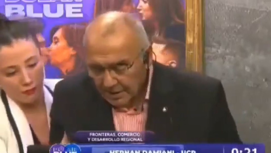 FUERTE VIDEO: Muere un político argentino tras sufrir un infarto durante un debate en vivo