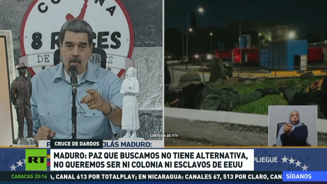 Maduro expresa respaldo a Colombia y condena ansias coloniales de EE.UU. en la región