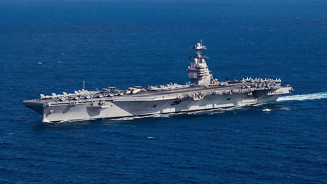 Qué se sabe del portaviones, el más grande de EE.UU., que Trump mandó a las costas del Caribe