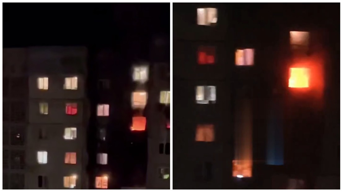Dos edificios de apartamentos se incendian en Donetsk tras ataques ucranianos (FOTOS, VIDEOS)