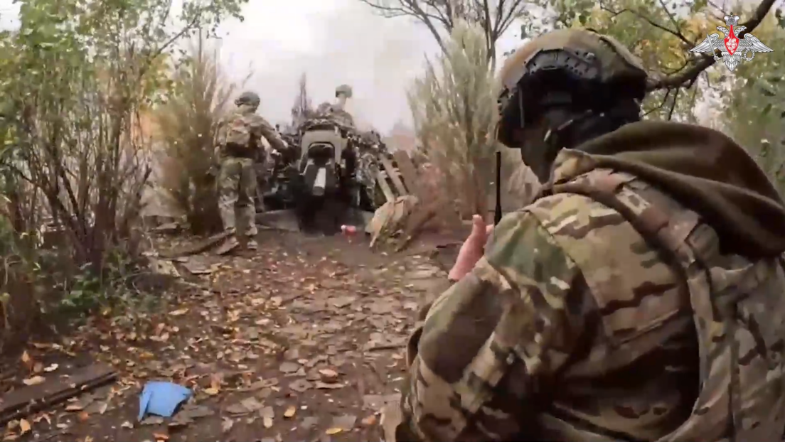 VIDEO: Obuses rusos destrozan puestos de control de drones de Ucrania