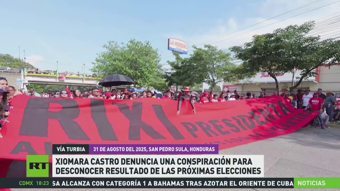 Xiomara Castro denuncia conspiración para desconocer resultados de las próximas elecciones