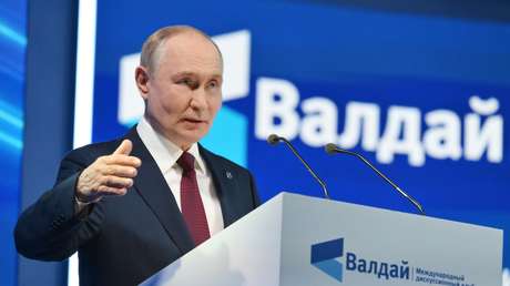 El presidente de Rusia, Vladímir Putin