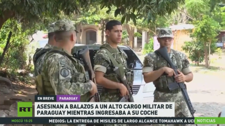 Asesinan a balazos a un alto cargo militar de Paraguay mientras ingresaba a su coche