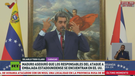 Maduro: Responsables de plan del ataque contra Embajada estadounidense se encuentran en EE.UU.