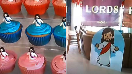 "¿Eso está permitido?": un niño celebra su cumpleaños con temática de Jesús