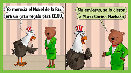 Trump se queda sin Nobel de la Paz (más o menos)