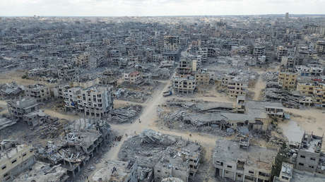 Revelan quién financiará la reconstrucción de Gaza