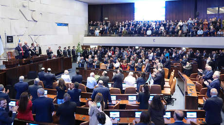 VIDEO: Trump recibe una ovación en pie del Parlamento israelí