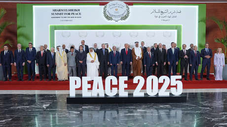 Os líderes mundiais firmam o acordo de paz em Gaza