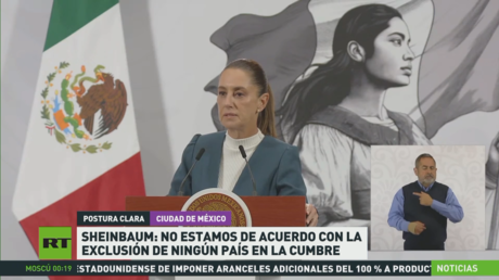 Sheinbaum: No estamos de acuerdo con la exclusión de ningún país en la cumbre