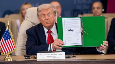 TEXTO COMPLETO de la declaración de Trump para "una paz y prosperidad duraderas" en Gaza