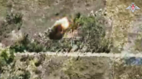 VIDEO: Rusia destruye puntos de control de drones ucranianos