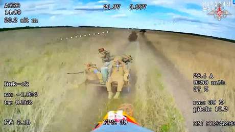 VIDEO: Drones rusos destruyen equipamiento y vehículos del Ejército ucraniano