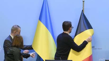Bélgica, alarmada por el plan de préstamo a Ucrania respaldado con activos rusos
