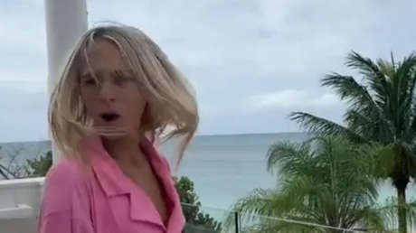 Critican a una 'influencer' por banalizar el paso del huracán Melissa en Jamaica