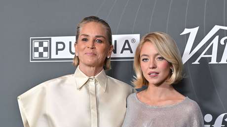 Sharon Stone le dice a Sydney Sweeney que"está bien ser sexy", en medio de fuerte polémica