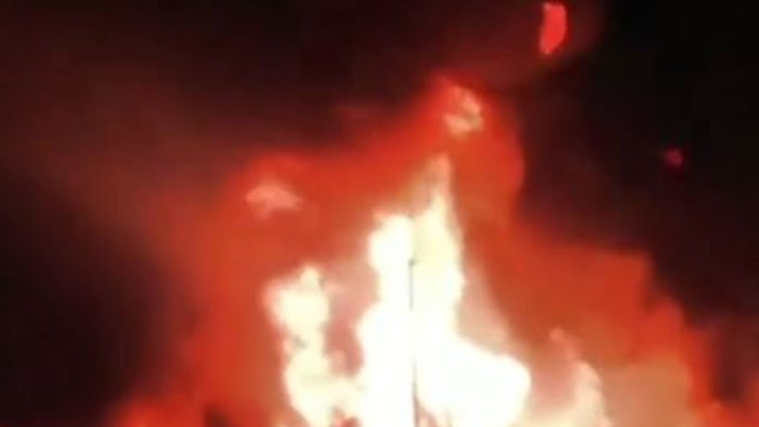 VIDEO: Momento de la enorme explosión en Irán