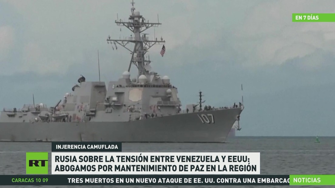 Rusia, en contacto con Venezuela ante posibles agresiones de EE.UU.