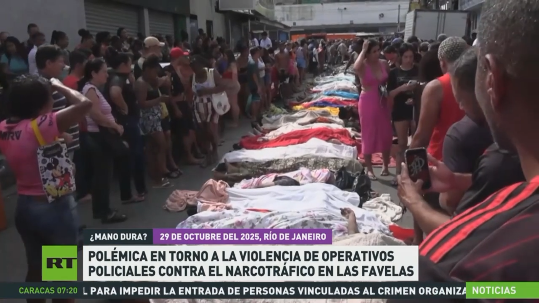 Polémica en torno a la violencia de operativos policiales contra el narcotráfico en las favelas de Brasil