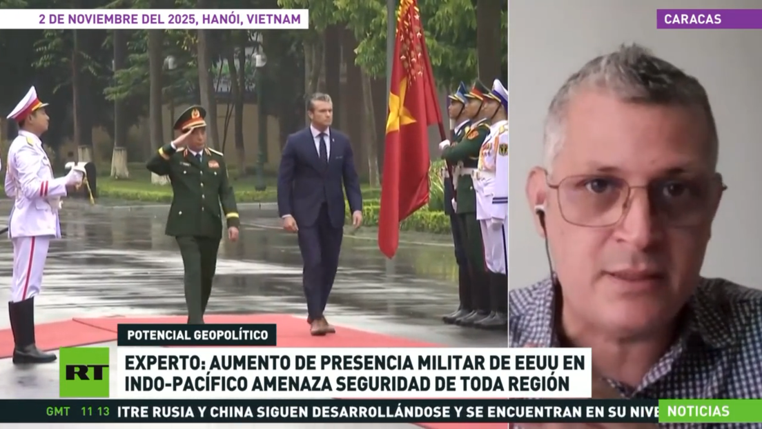 Politólogo: Aumento de la presencia militar de EE.UU. en el Indo-Pacífico amenaza seguridad en toda la región