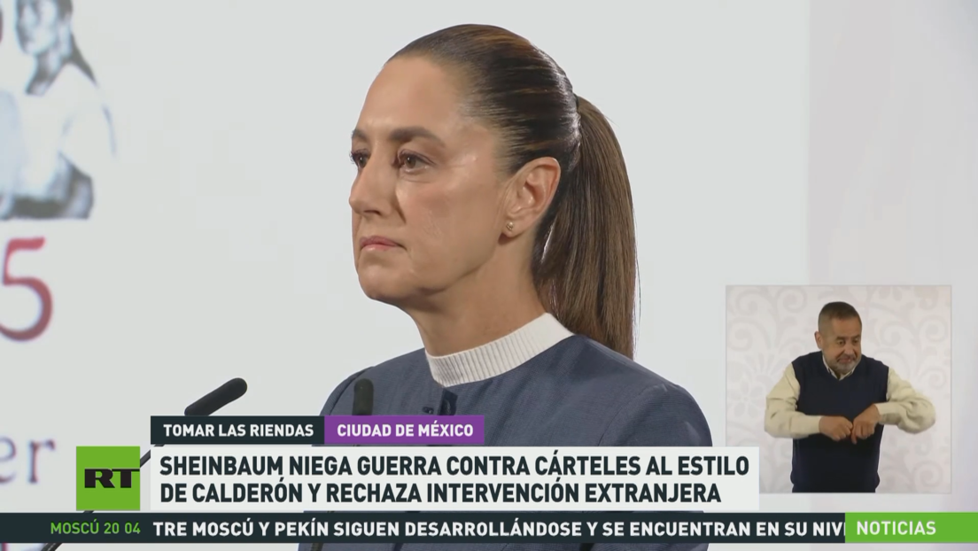 México niega intervención para lucha antidroga de EE.UU. entre reportes de "operación terrestre"