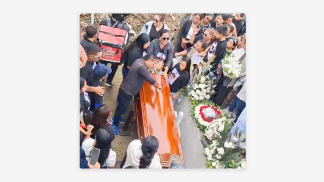 Repartidor 'se entierra vivo' en un cementerio de Ecuador (VIDEO)