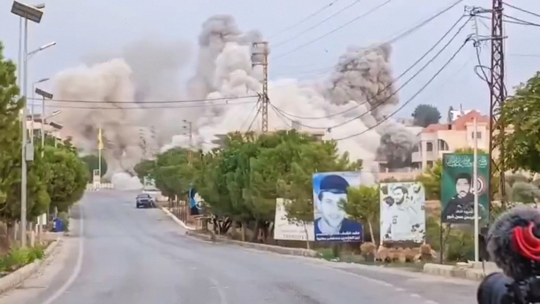 Israel bombardea el sur del Líbano