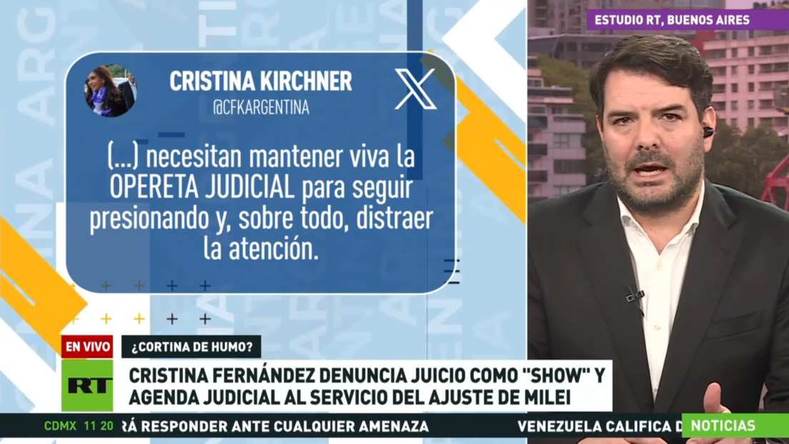 Inicia en Argentina un juicio por corrupción en el cual presentan a Cristina Fernández como imputada clave