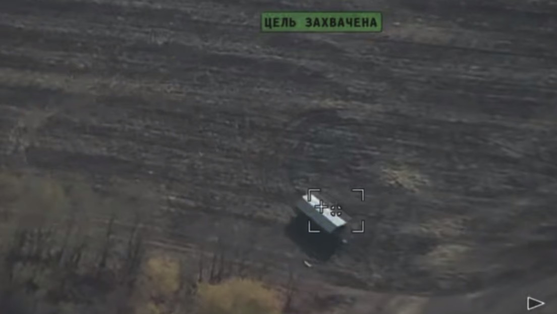 VIDEO: Un 'Kaláshnikov volador' ruso fulmina un 'nido' de drones enemigos