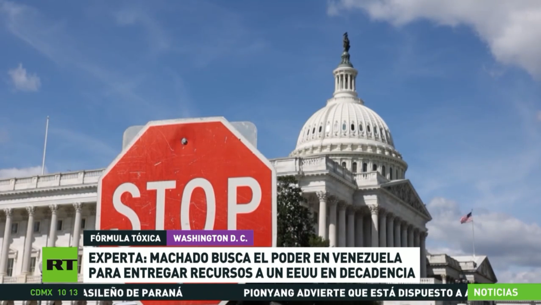 La opositora María Corina Machado muestra interés en que EE.UU. bombardee Venezuela