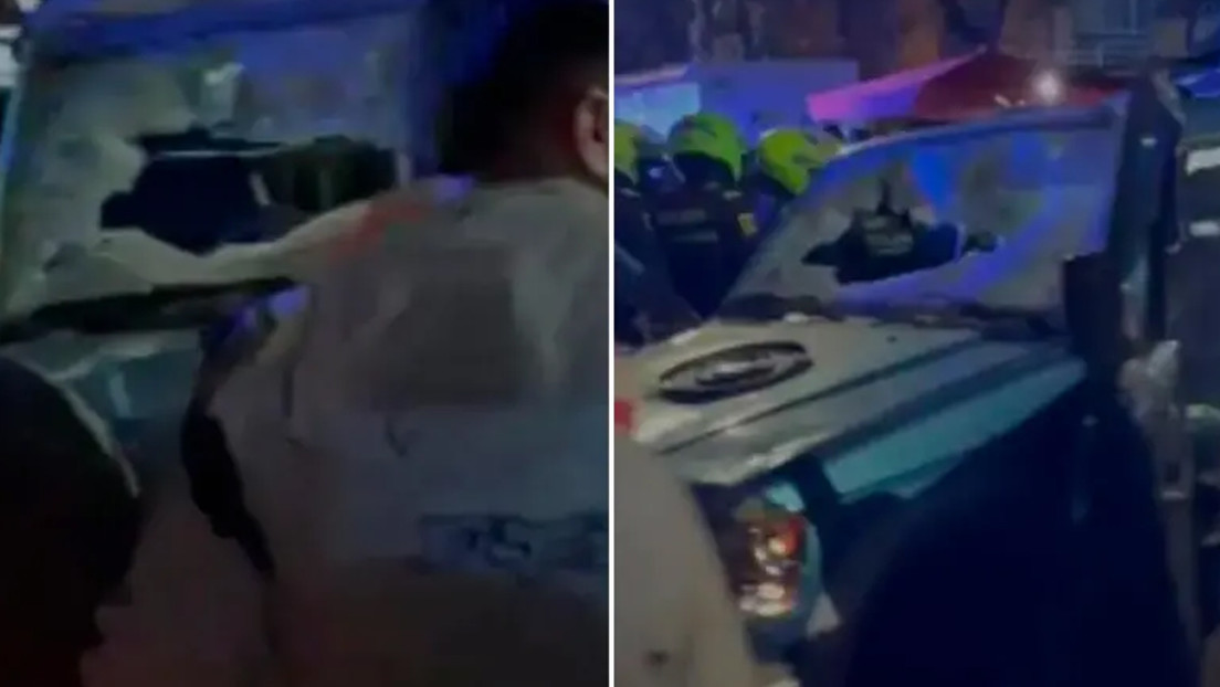 Un hombre muere linchado por decenas de motociclistas tras un atropello masivo (VIDEO)