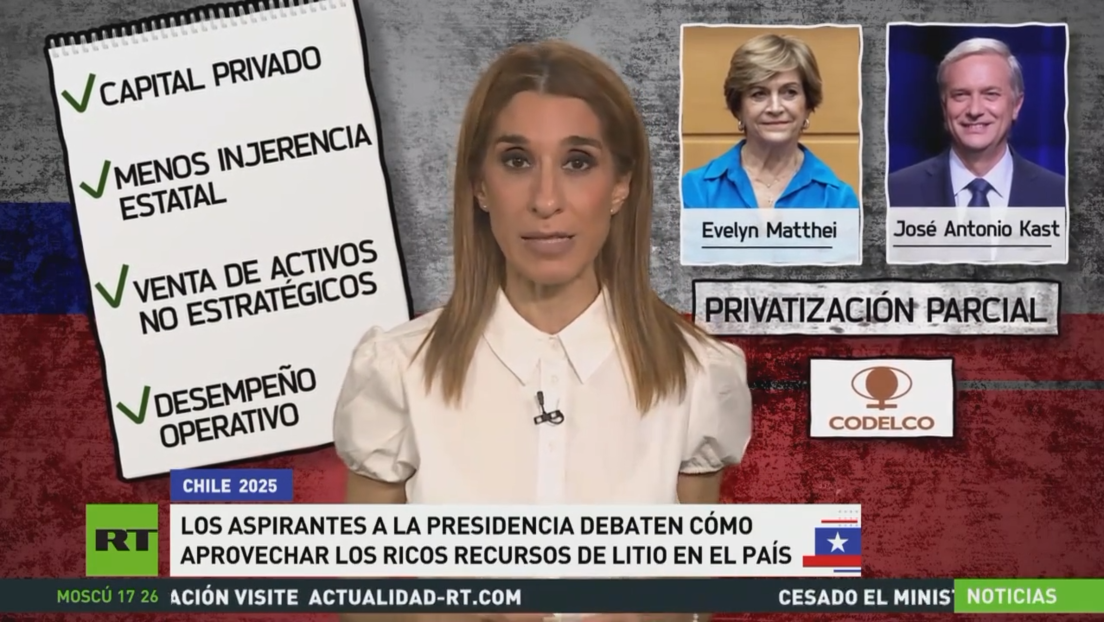 Los aspirantes a la presidencia de Chile debaten cómo aprovechar los recursos de litio en la nación