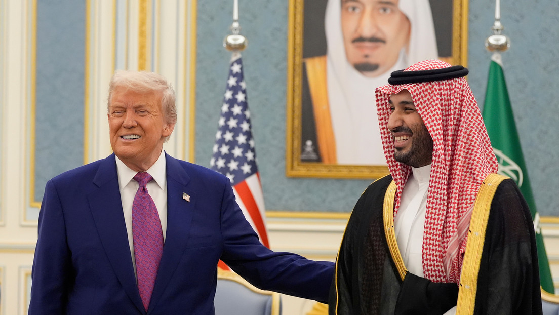 F-35, un billón de dólares y troleo a Biden: Trump se reúne con príncipe heredero saudí
