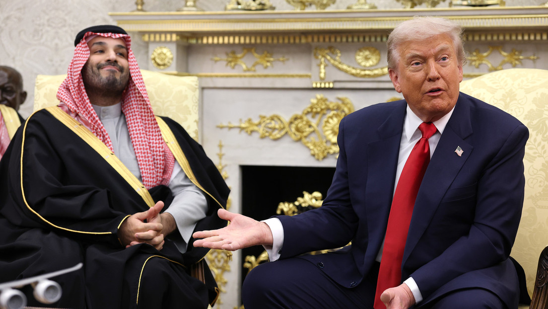 Príncipe heredero saudí promete un billón de dólares para EE.UU., y así reacciona Trump (VIDEO)