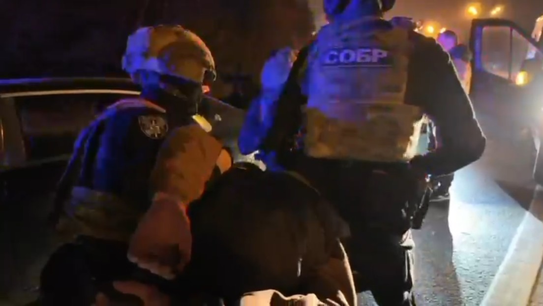 VIDEO: Aplastante detención de banda que extorsionaba a militares rusos
