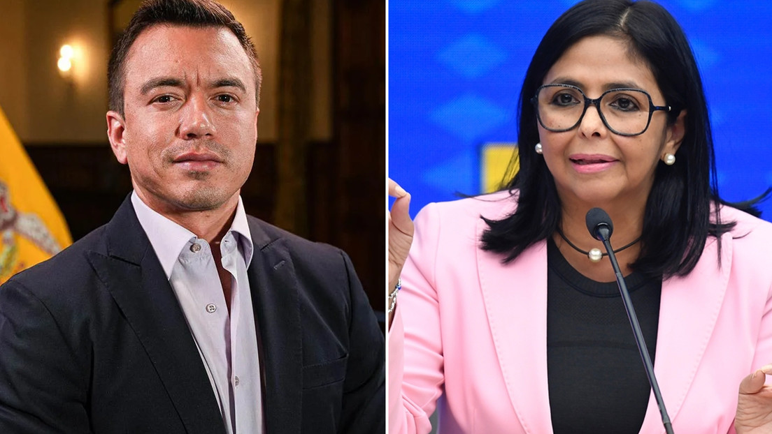 Delcy Rodríguez: Si EE.UU. quisiera combatir al narco tendría que buscar en la Presidencia de Ecuador