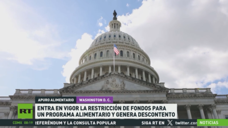 Descontento en EE.UU. por la entrada en vigor de la restricción de fondos para un programa alimentario