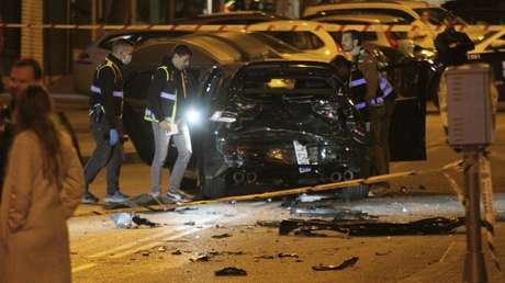 Secuestro de película: tres vehículos embisten a otro y se llevan a un hombre por la fuerza